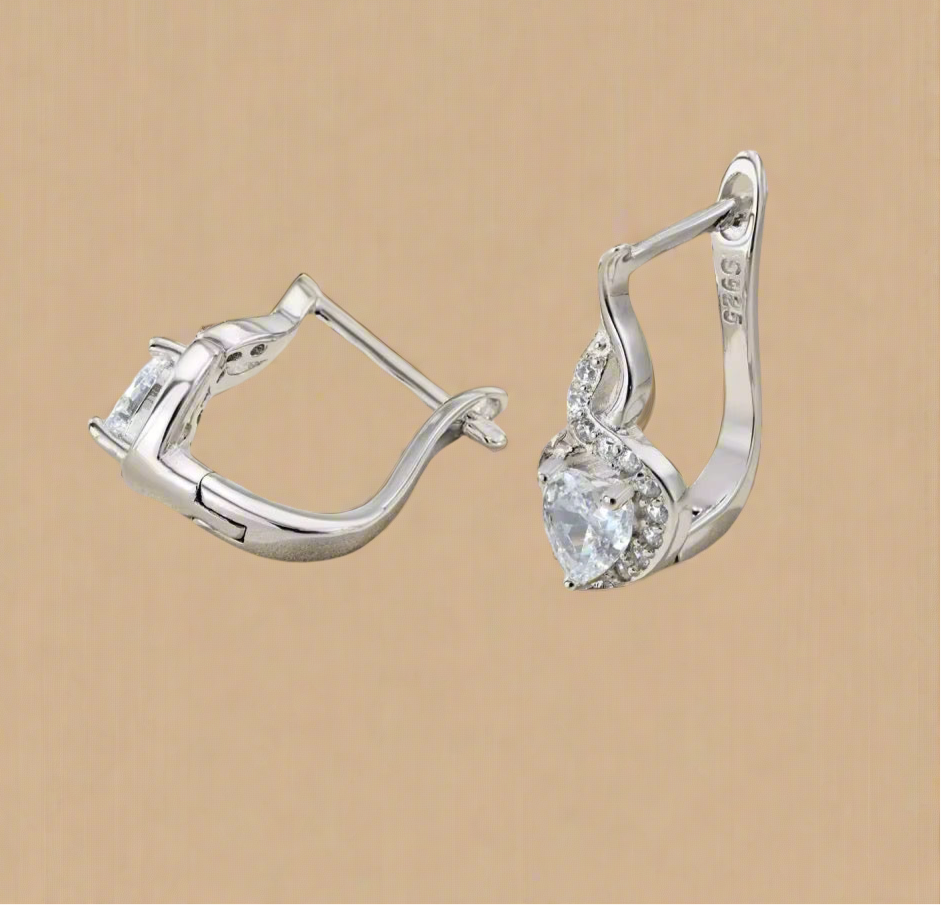 Twilight Heart Earring