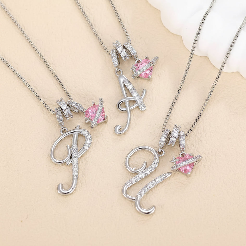 Sweetheart Initial Necklace