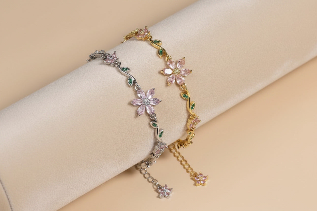 Floral Vine Bracelet