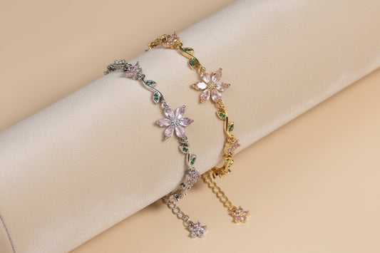 Floral Vine Bracelet