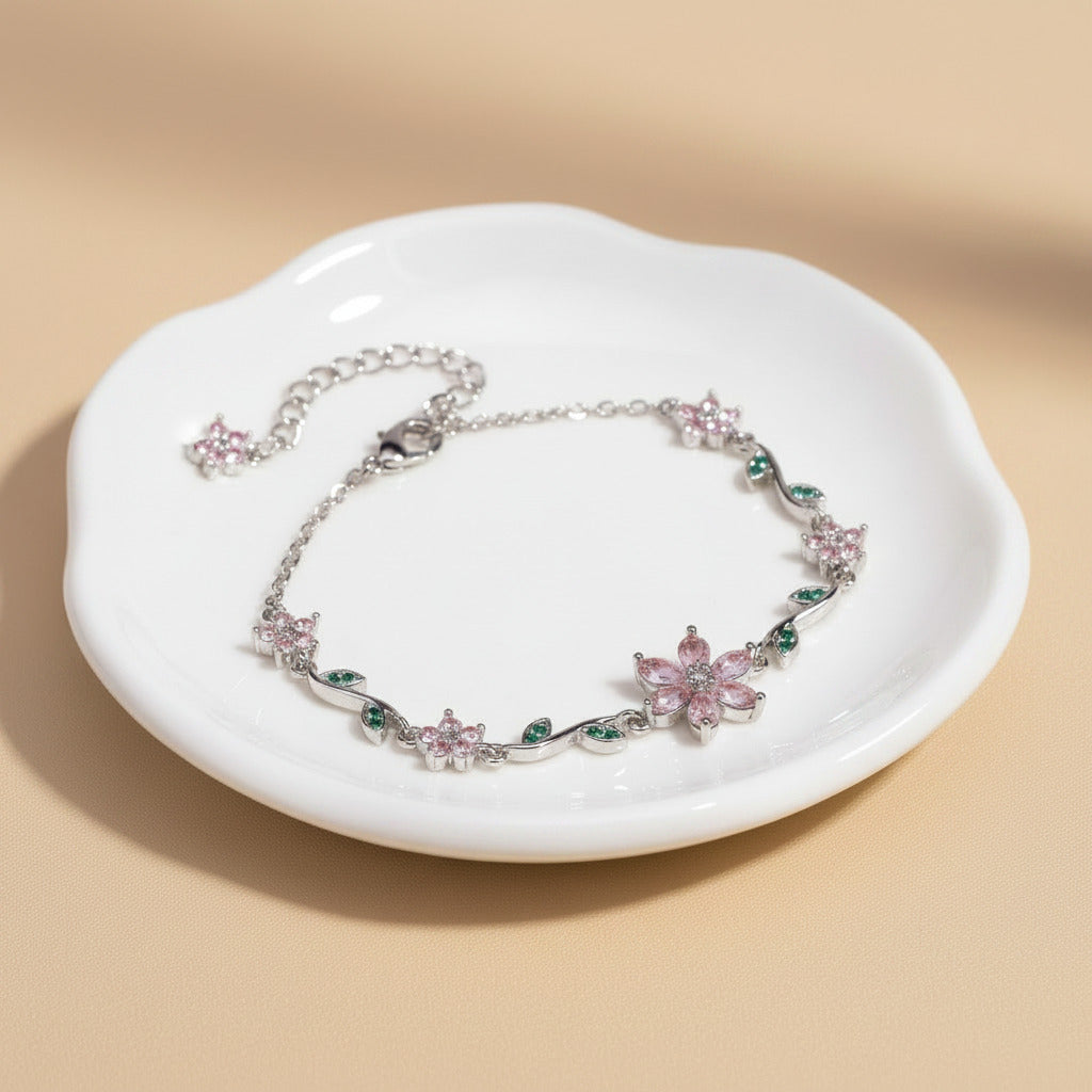 Floral Vine Bracelet