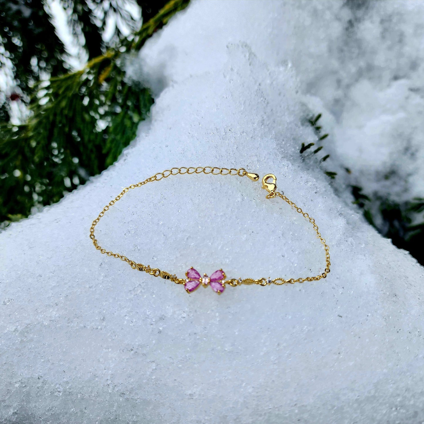 Crystal Butterfly Bracelet