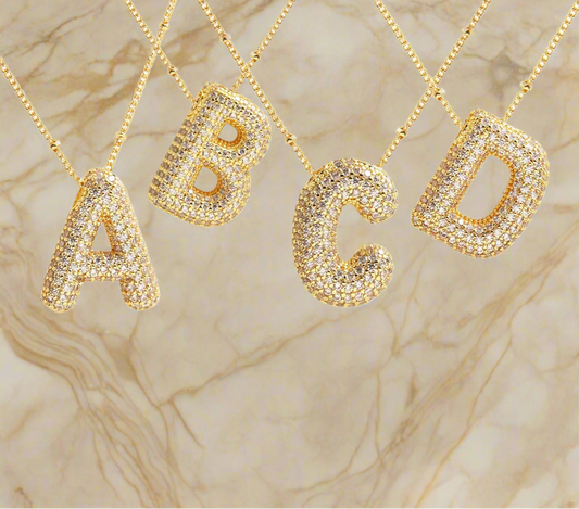 Glitz Initial Necklace