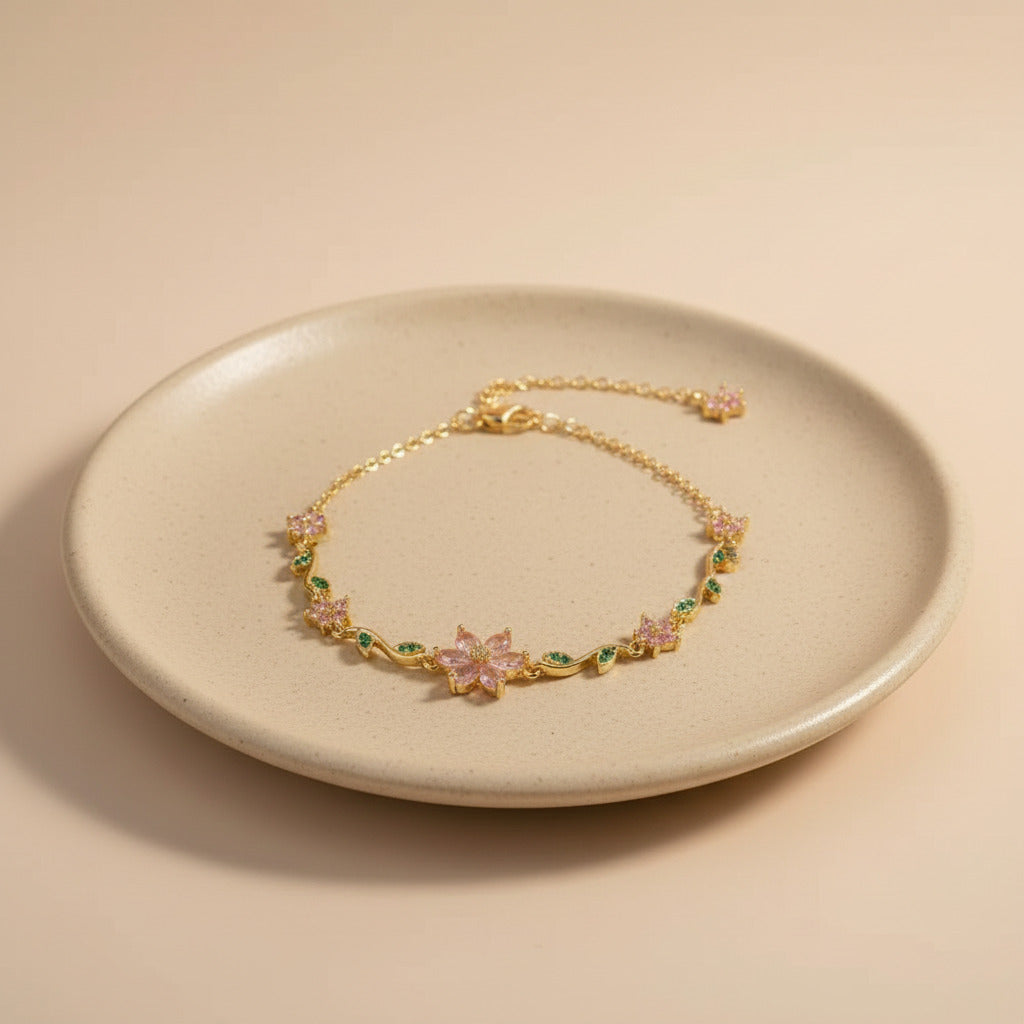Floral Vine Bracelet