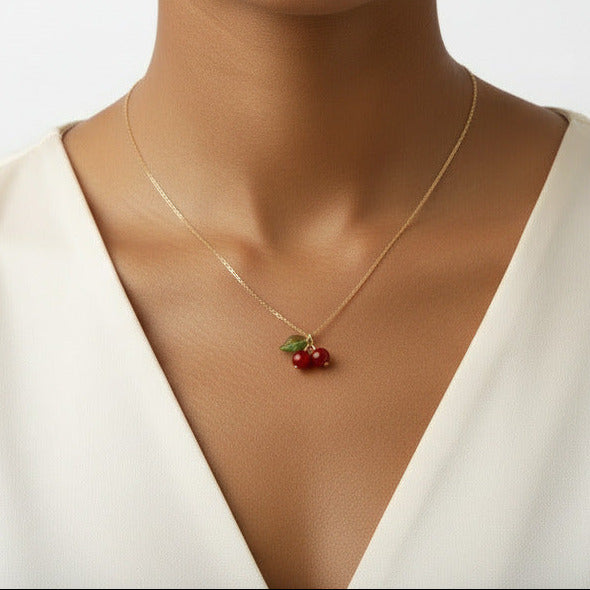 Cherry Pop Necklace