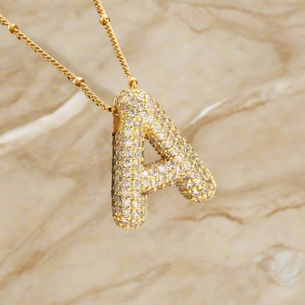 Glitz Initial Necklace
