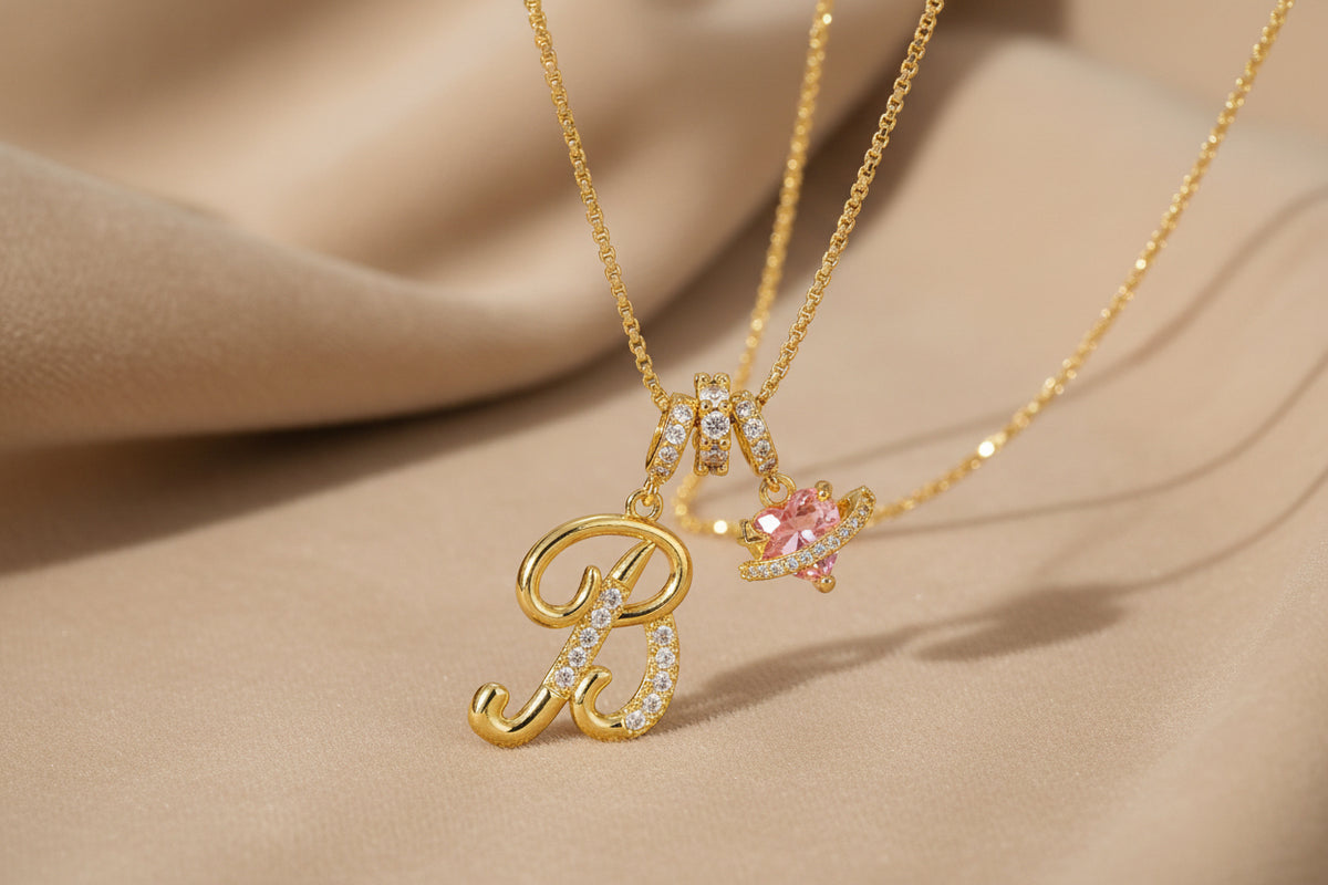 Sweetheart Initial Necklace