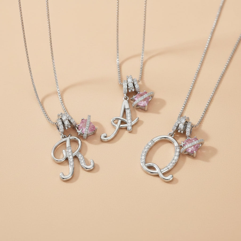 Sweetheart Initial Necklace