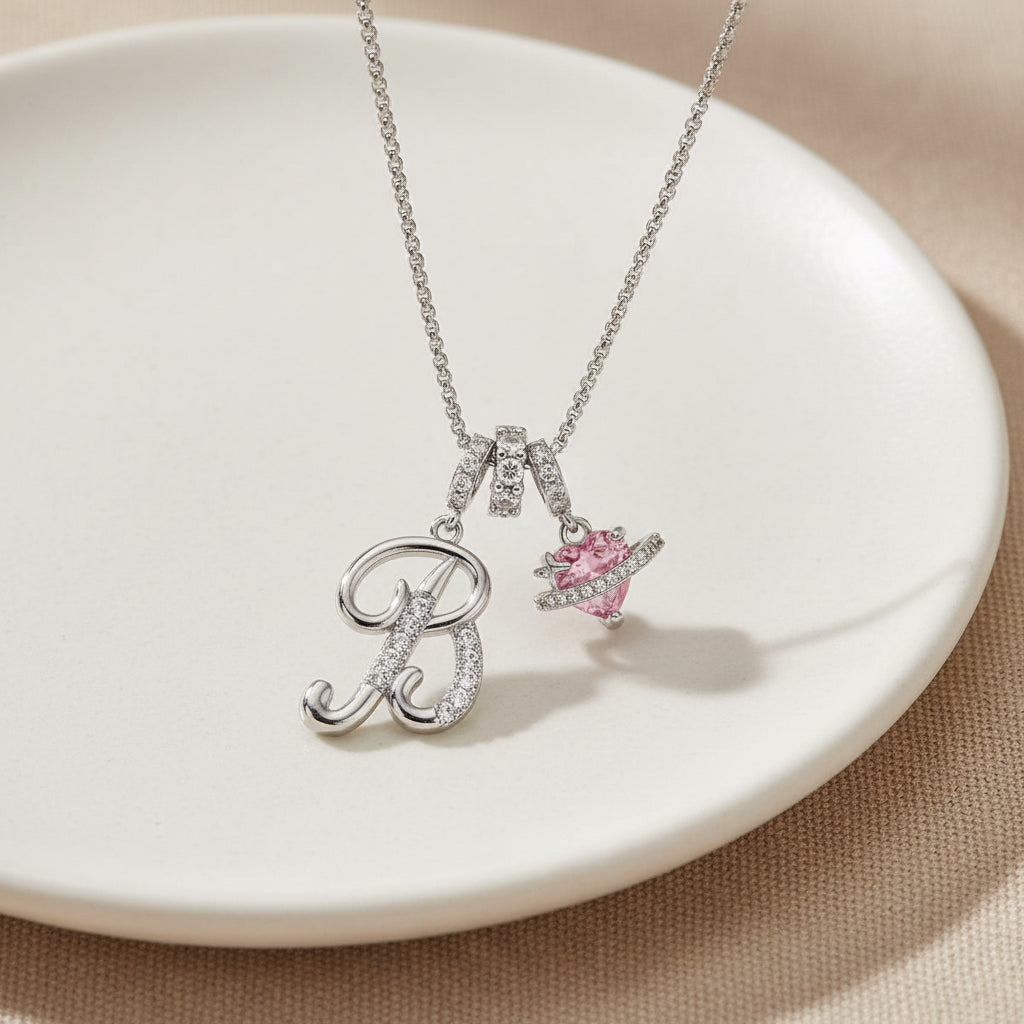 Sweetheart Initial Necklace