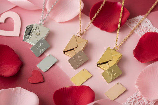 Envelope Locket Necklace