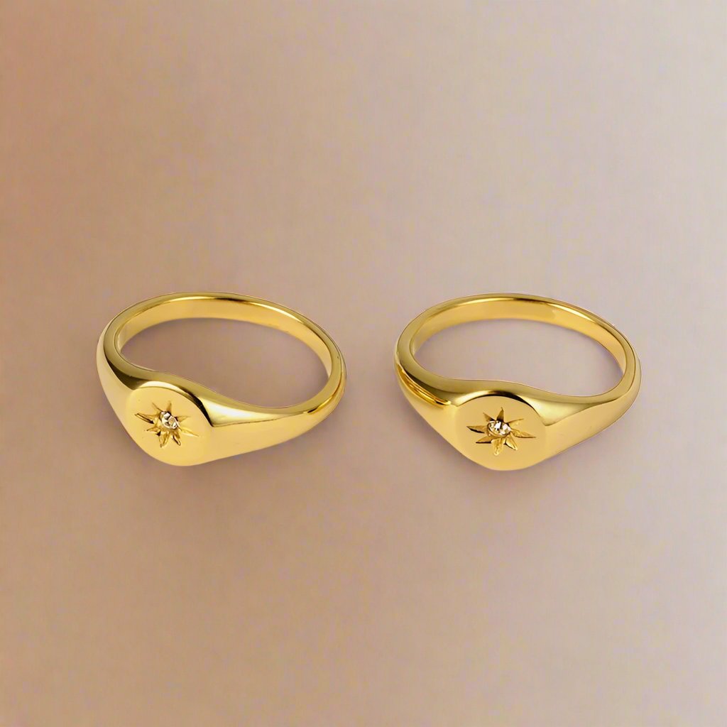 Star Dome Statement Ring