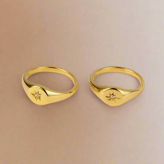 Star Dome Statement Ring